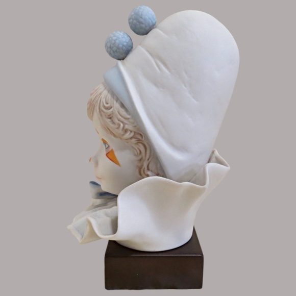 Cybis Porcelain Clown FUNNY FACE Child Bust Head 9.5 Inches Tall - Picture 5 of 7